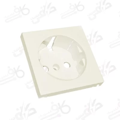 ایران الکتریک | میانی سفید | پریز برق ارتدار | برلیان