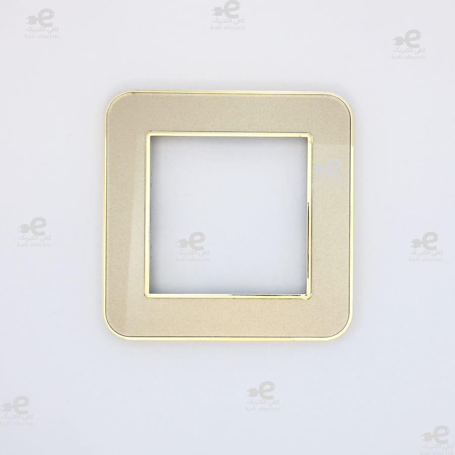 قاب طرح متال طلایی براق بژ قاب طرح متال طلایی براق بژ
