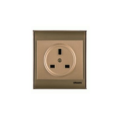 پریز برق MK قهوه ای