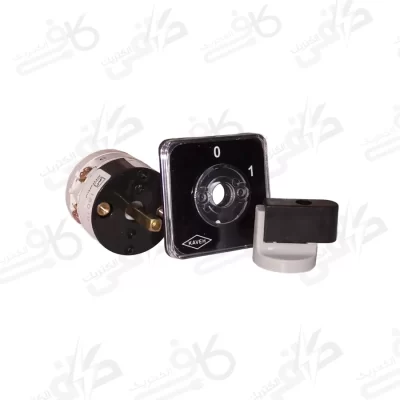 الکترو کاوه | کلید گردان دو فاز یکطرفه | 16 آمپر مدل 16022