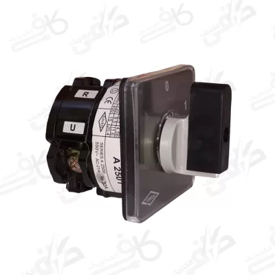 الکتروکاوه | کلید گردان 1 فاز یکطرفه | 25 آمپر مدل 2501