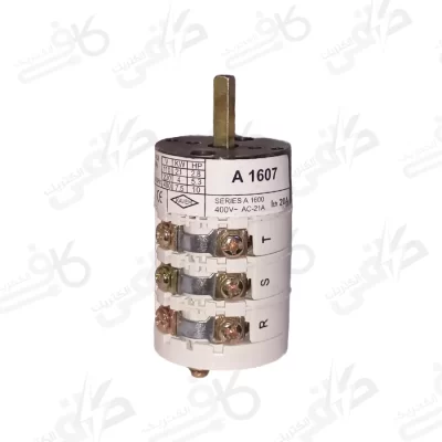 الکتروکاوه | کلید گردان سه فاز دوطرفه | 16 آمپر مدل 1607A