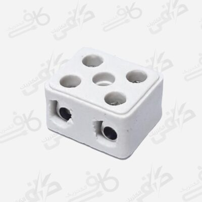 ترمینال چینی دو خانه 5 آمپر