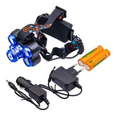 چراغ قوه هدی5 لنز | شارژی