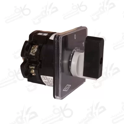 الکتروکاوه | کلید گردان دو فاز یکطرفه | 25 آمپر مدل 2502