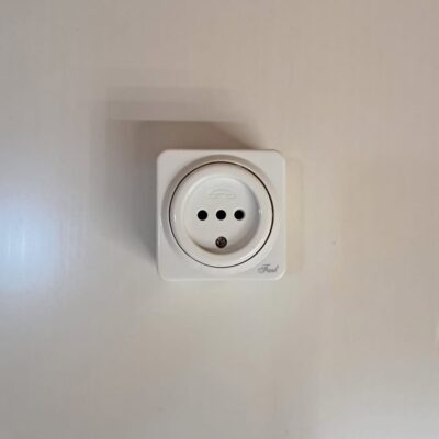 پريز روکار تلفن | مدل نگین