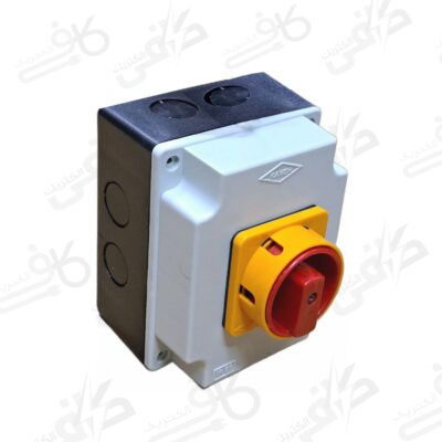 کلید گردان 4پل یکطرفه 16 آمپر کولری کاوه