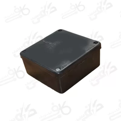جعبه تقسیم برق 10*10 مشکی | سارو