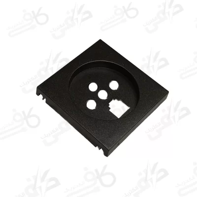 ایران الکتریک | میانی مشکی | پریز تلفن دوکاره | برلیان