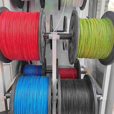 سیم قرمز مشکی ابی