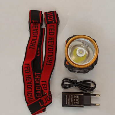 چراغ قوه هدی شارژی طلایی 361