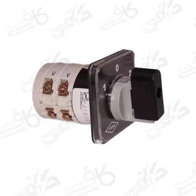 الکترو کاوه | کلید گردان 2 فاز دوطرفه | 16 آمپر مدل 1606