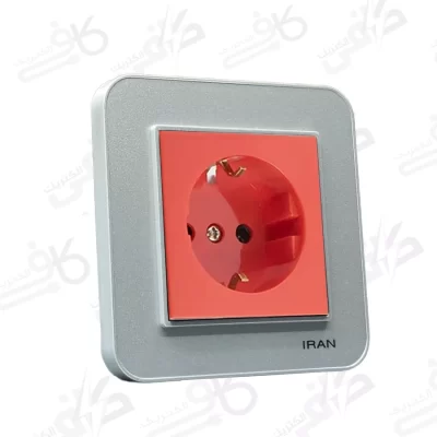 پریز برق ارت UPS ارس نقره - زغال سنگی | ایران الکتریک