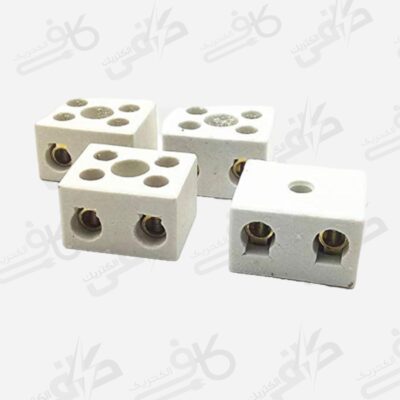 ترمینال چینی بزرگ دو خانه 40 آمپر