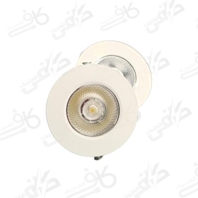 چراغ 7 وات روكار ساعتی مهتابی