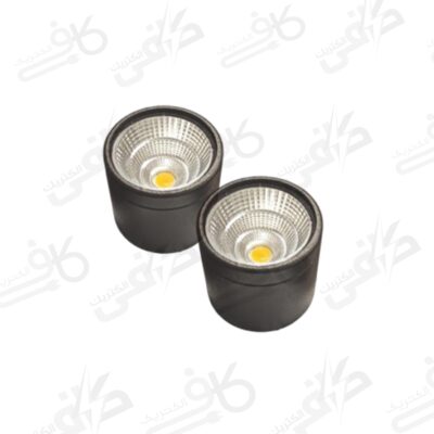 چراغ دكوراتيو استوانه ای 7 وات cob آفتابی کوتاه