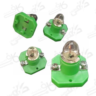 سرپيچ 6 ولت کاردستی با لامپ