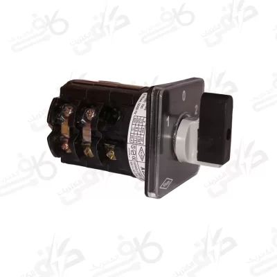 الکتروکاوه |کلید گردان سه فاز چپگرد راستگرد|25آمپر مدل 2508 | کلیدسلکتوری 25امپر