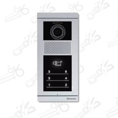 پنل تصویری لمسی کارتی شش واحدی مدل فرداد