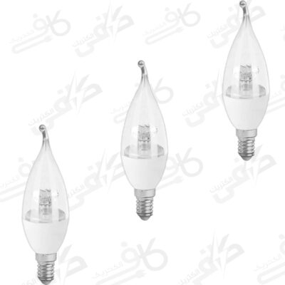 لامپ اشکی سیماران 7وات LED | شفاف مهتابی
