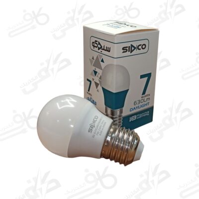 لامپ حبابی 7 وات مهتابی | سیدکو | E27