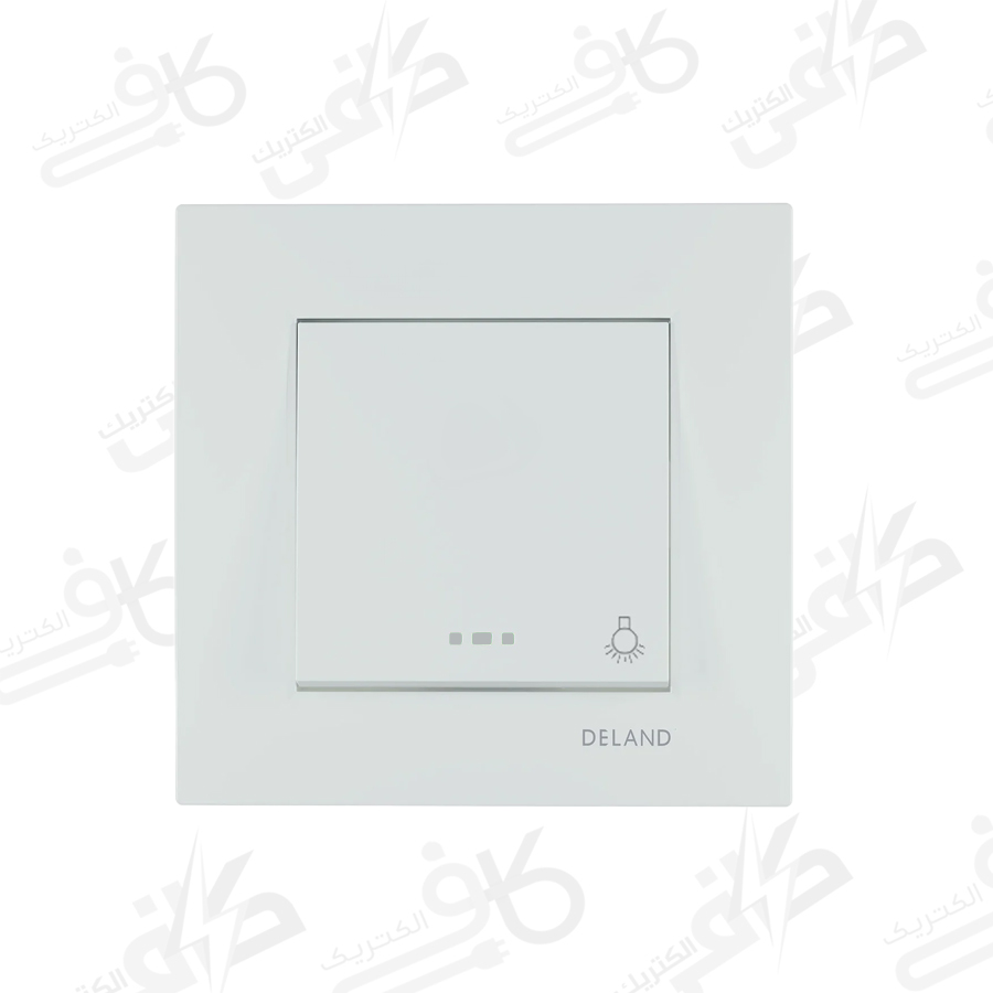 کلید و پریز دلند | شاسی راه پله آسا سفید | اسا کلید و پریز دلند | شاسی راه پله آسا سفید | اسا