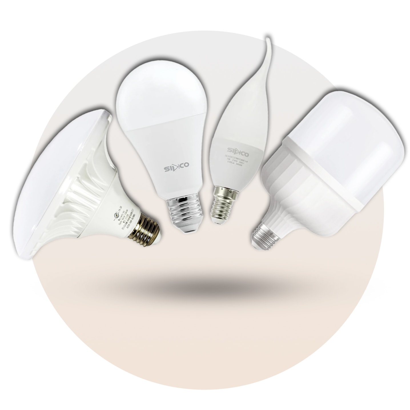 دسته بندی لامپ و روشنایی