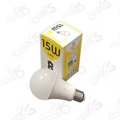 لامپ 15 وات حبابی نور هشتم مهتابی