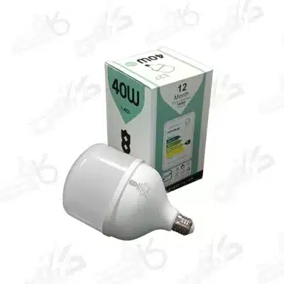 لامپ 40 وات استوانه ای نور هشتم