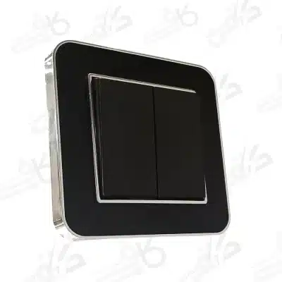 کلید دو پل ارس طرح متال سیلور مشکی