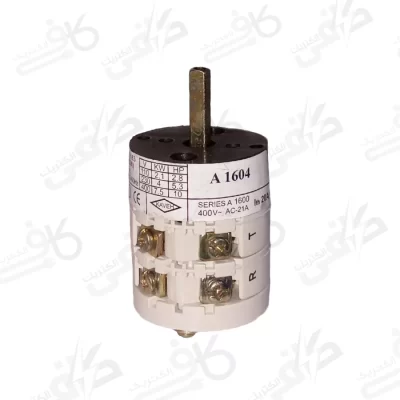 الکتروکاوه | کلید گردان سه فاز یکطرفه | 16 آمپر مدل 1604A