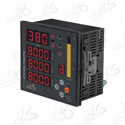 مولتی متر سه فاز 220 ولت 5نمایشگر 96*96(امپریال)