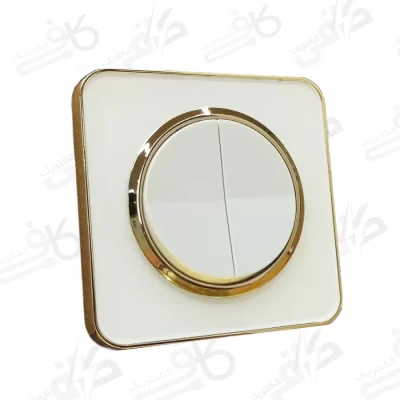 کلید دوپل اسپیناس طلایی زه سفید با میانی سفید