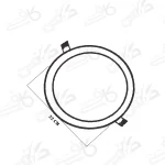 پنل توکار 24 وات گرد مهتابی یکتا افروز ABS2