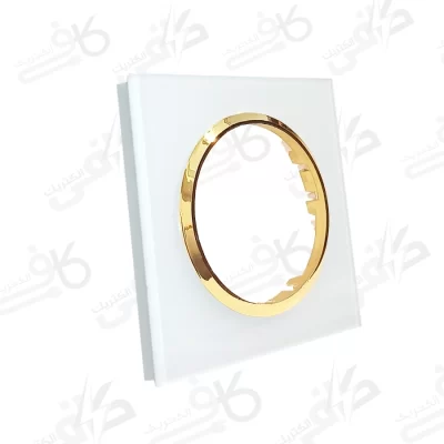 قاب اسپادانا متال طلایی سفید