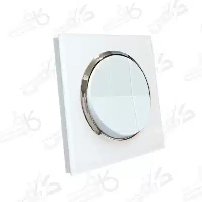 کلید سه پل اسپادانا سفید سیلور با میانی سفید