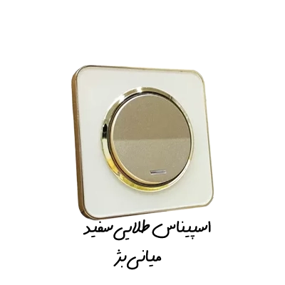 کلید پریز اسپیناس ایران الکتریک