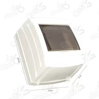 جعبه فیوز مینیاتوری چهارتایی روکار درب دار دنا الکتریک