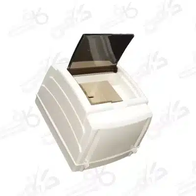 جعبه فیوز مینیاتوری چهارتایی روکار درب دار دنا الکتریک1