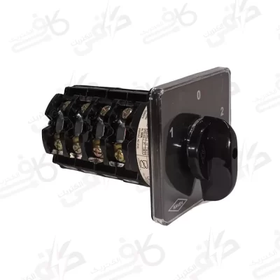 کلید گردان 3 فاز و نول دوطرفه 40 امپر 4007 الکتروکاوه KA04007 2N