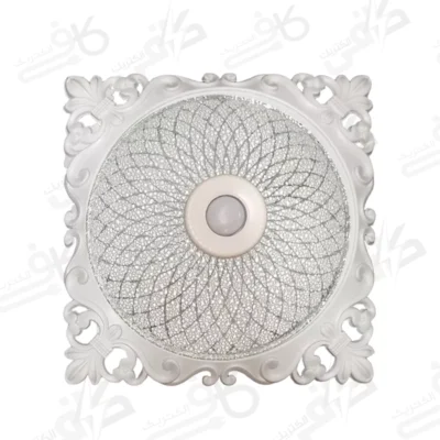 چراغ سقفی سنسوردار شیشه ای