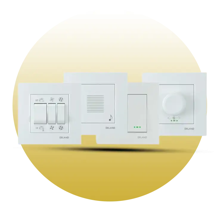 کلید پریز دلند مدل آسا