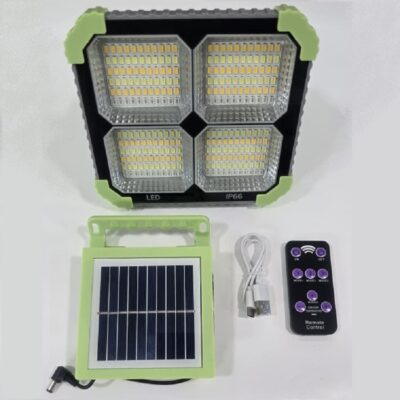 پرژکتور شارژی خورشیدی ریموت دار