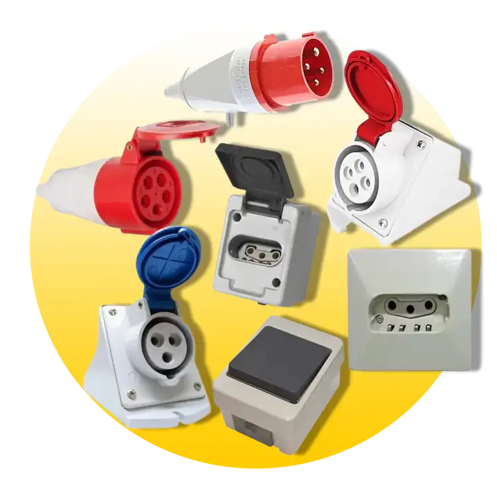 کلید پریز و سوکت های صنعتی