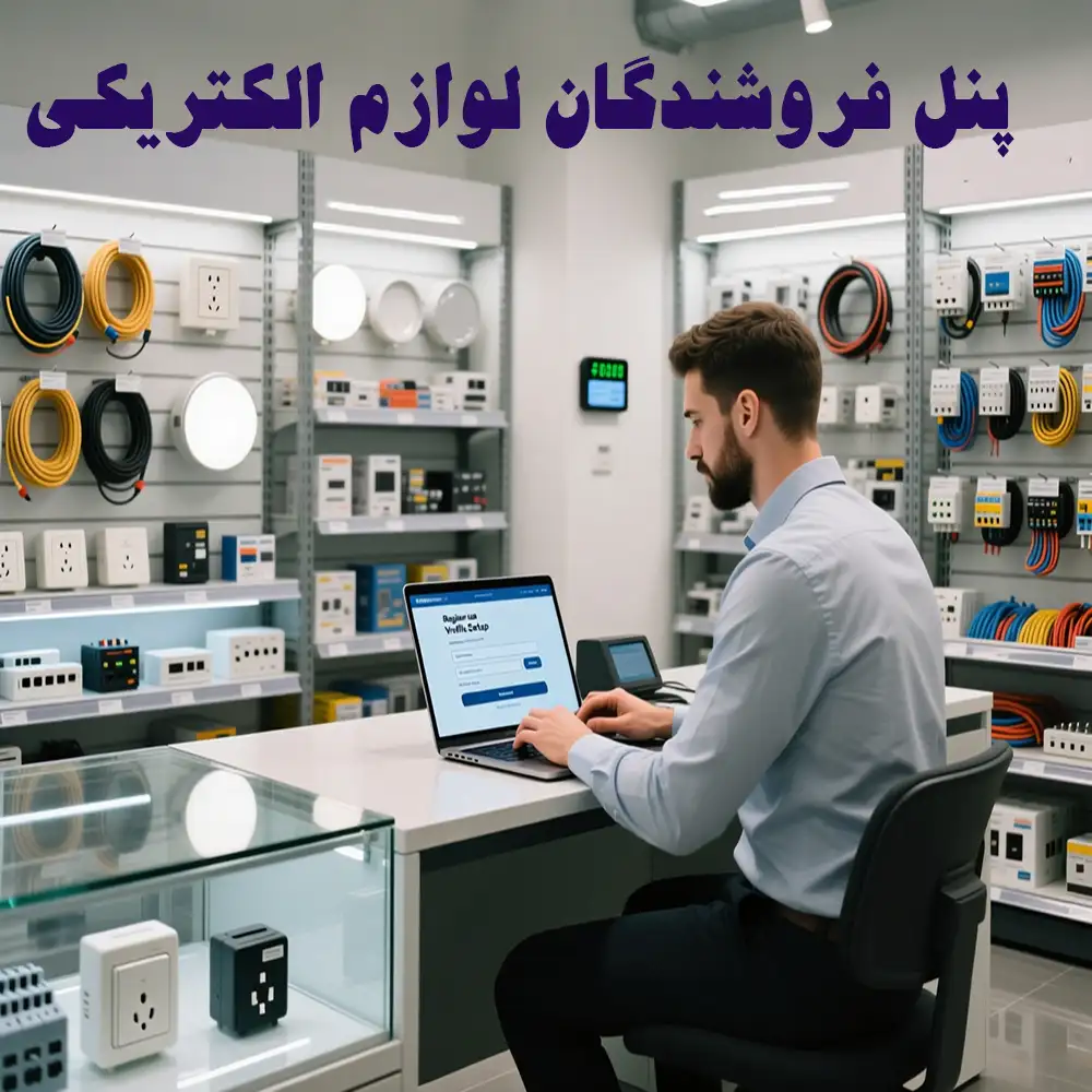 پنل فروشندگان لوازم الکتریکی