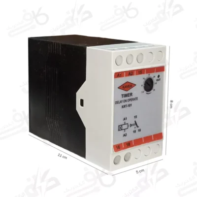 تايمر تاخير در وصل 1.5 تا 30 ثانيه الكتروكاوه