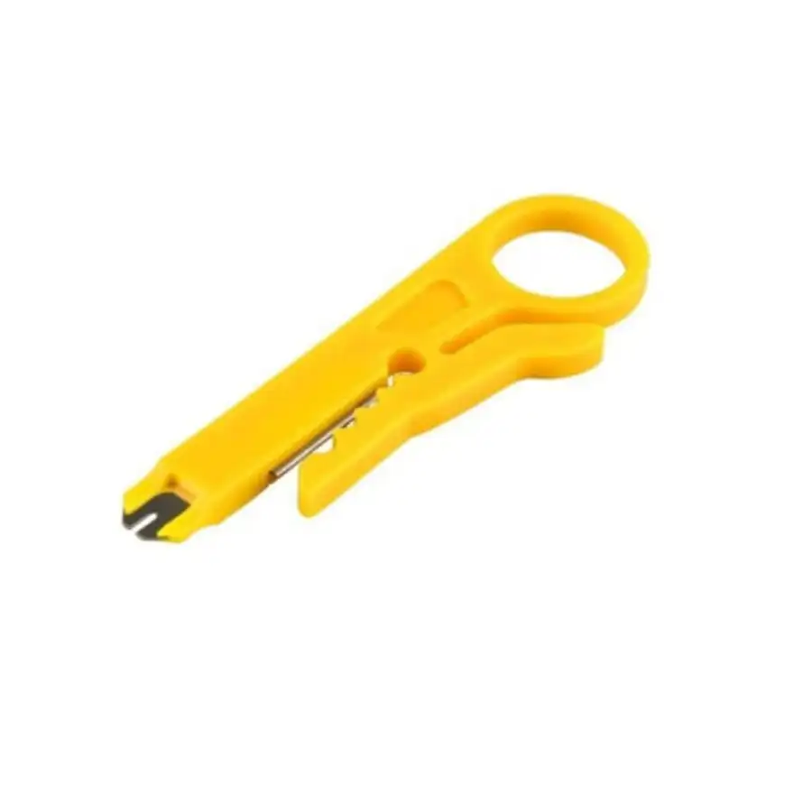 سیم لخت کن کابل شبکه (استریپر زرد) سیم لخت کن کابل شبکه (استریپر زرد)