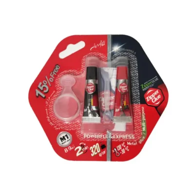 چسب دوقلو و مخصوص فلز زیپر